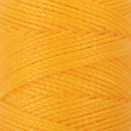 Промысел Нитки вощёные кручёные (полиэстер) LC-005 для кожи 0.45 мм 40 м № 009 жёлтый