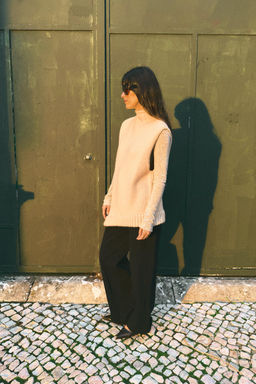 ASYMMETRIC KNIT VEST - Zara фото 2