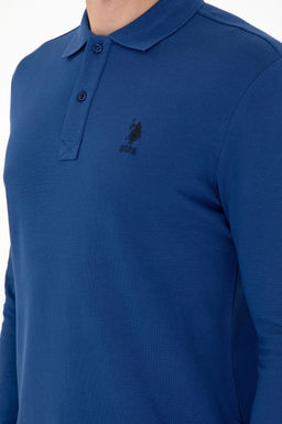 Мужской базовый свитшот цвета индиго Неожиданная скидка в корзине - U.s. polo assn фото 7