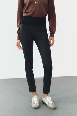 WIDE WAISTBAND LEGGINGS - Zara фото 10