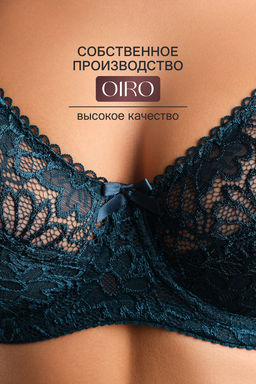 Бюстгальтер кружевной OIRO с цветочным принтом MARTA 2806