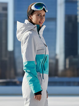 Горнолыжный комбинезон женский зимний голубого цвета 2320Gl - Chunmai фото 31