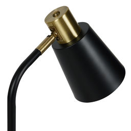 UML-B700 E27 BLACK Светильник настольный, 60W. Цоколь Е27. Механический выключатель. Черный. ТМ Uniel