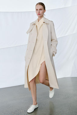ZW COLLECTION BELTED TRENCH COAT - Zara фото 17