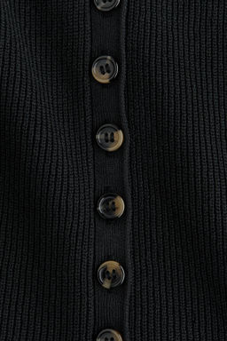 Chaleco en punto de canal? con peplum - H&m фото 6