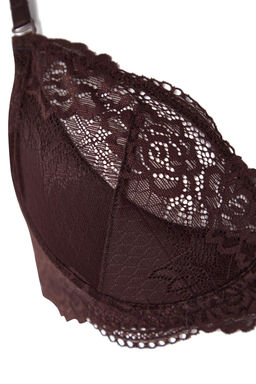 TRENDYOLMILLA Siyah Dantelli Ip Ask?l? Demi Dolgusuz Kapl? Orme Sutyen THMSS24SU00030  фото 48