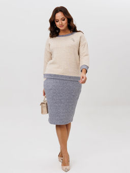 Костюм Galean Style 786.1 серый фото 8