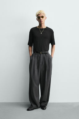 CAMISETA RELAXED FIT 100% BAMB? / Negro