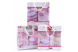 Полотенце Рогожка 40*75 (1 шт.) в коробке-шоколадке ПР 197 тдл 40х75 (500339/1) - Наталья-текстиль фото 4