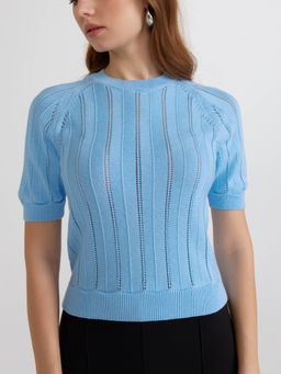 CONTE LDK2456 Джемпер женский blue - Conte elegant фото 5