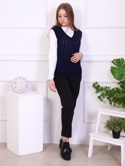 Жилет "Юлия-1" темно-синий