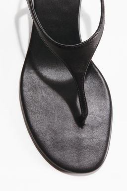 Sandalias de piel con tac?n - H&m фото 5