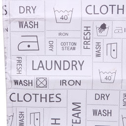 Чехол для гладильной доски, Clothes, п/э, подклад поролон, на шнурке, 130*50 см - Селфи фото 3