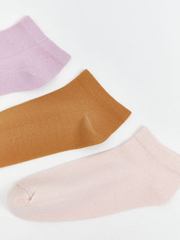 Kad?n D?z Patik ?orap 3l?