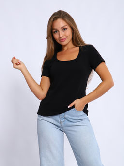 Футболка женская 6-203 (чёрный)