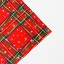 Цена за 10 шт. Бумага упаковочная глянцевая двухсторонняя С Новым годом!, 70 100 см - Дарите счастье фото 5