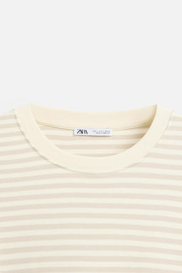 LIMITED EDITION STRIPED T-SHIRT - Zara фото 4