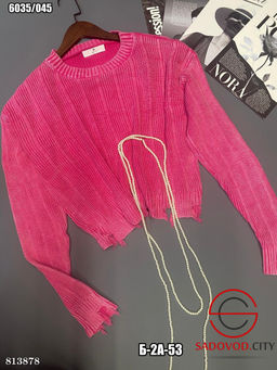 Свитер женский однотонный - Bruno фото 2