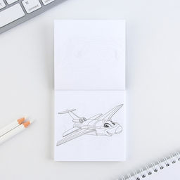 Цена за 2 шт. Подарочный набор: блокнот-раскраска и восковые мелки Юному герою - Artfox фото 3