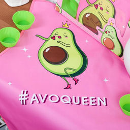 Набор Avoqueen кухонный фартук 50см х 70см и формы для выпечки - Beauty fox фото 6