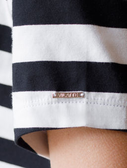 Футболка из премиального хлопка с эластаном - Vilatte фото 2