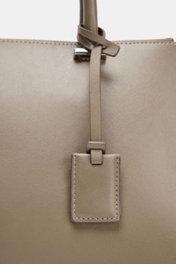 DOUBLE HANDLE CITY BAG - Zara фото 11