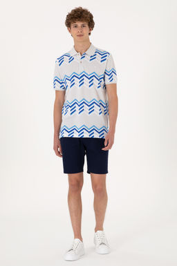 Erkek Regular Fit Polo Yaka A__k Gri Ti__rt Sepette S_rpriz _ndirim - U.s. polo assn фото 4