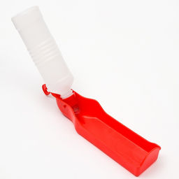 Поилка прогулочная 500 мл, красная - Пижон фото 6