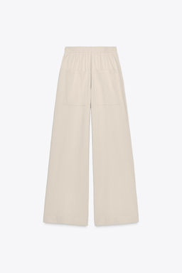 RUSTIC STRAIGHT-LEG TROUSERS - Zara фото 11