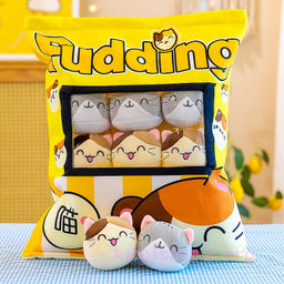 Подушка Cat pudding