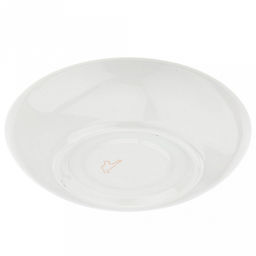 Чашка чайная фарфоровая Нина 220мл, д9,5см, h5см, форма Тюльпан, с блюдцем д15см, тонкостенный фарфор (Россия) - Домашняя мода фото 10