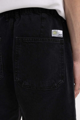 Свободные джинсовые брюки скинни с напуском - Defacto фото 6