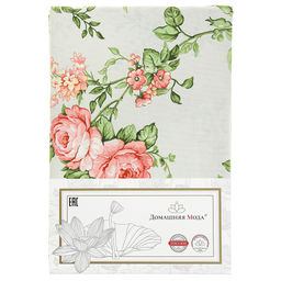 Пододеяльник на пуговицах Евро Макси "Неаполь" 240х215см, бязь "Комфорт" 121г/м2, хлопок 100%, упаковка "классическая" ПВХ 28х41см, "Домашняя мода" (Россия)