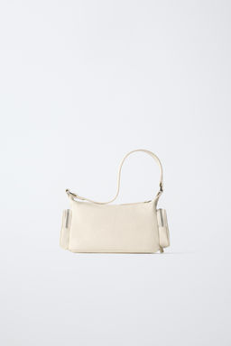 BOLSO CREMALLERA / Blanco Crudo - Zara фото 5