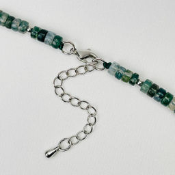 Чокер из Мохового агата - Радуга самоцветов фото 3