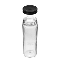 Банка квадратная с эмбоссингом и рельефом PREMIUM, ORIGIN2,0л, арт. С01003, С01002