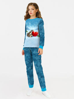 Пижама "Голди",бирюзовый