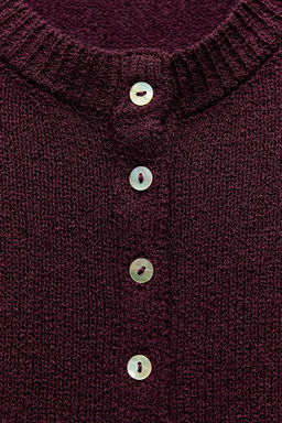 PLAIN KNIT CARDIGAN - Zara фото 15