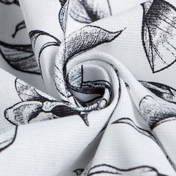 Скатерть Доляна Plant leaves 146х220 см, 100% хл, рогожка 164 г/м2  фото 2