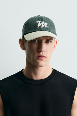GORRA PARCHE LETRA / Verde - Zara фото 5