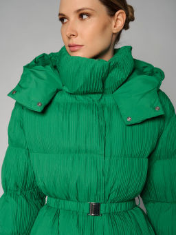 Куртка женская 12411-22048 green - Eleganzza фото 4