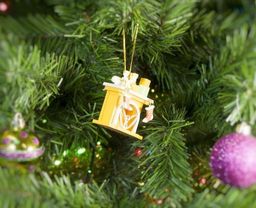 Елочная игрушка - Камин 370-1 S