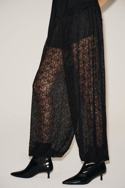LACE BALLOON TROUSERS - Zara фото 4