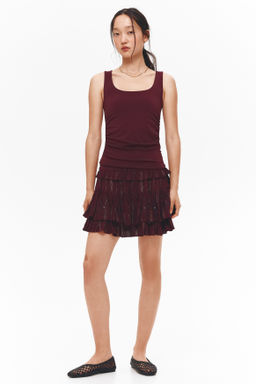 Top sin mangas fruncido - H&m фото 4