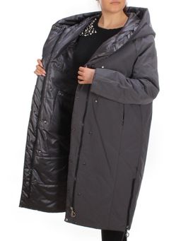 21085 GREY Куртка зимняя двухсторонняя женская облегченная SNOW CLARITY - Fashion фото 19