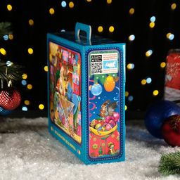 Подарочная коробка Новогодние Маршруты, 29 х 9 х 25 см - Simaland фото 4