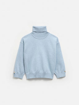 ACOOLA / Свитер детский для девочек Leila голубой  фото 2