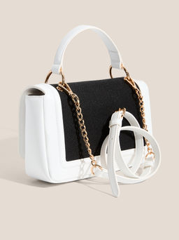 Женская сумка с ручкой LOVE MOSCHINO GRACEFUL Артикул 4461585, белый  фото 3