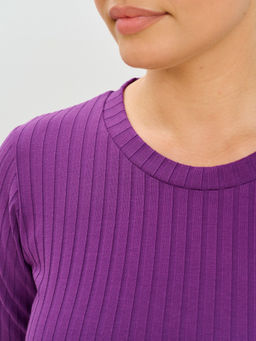 Футболка женская MR014SS3 violet - Maxroses фото 4