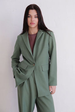 11866 Костюм брючный в цвете папоротник - Martichelli фото 4